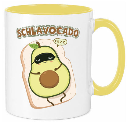 Schlavocado | Avocado lustig Humor Geschenkidee Geschenk Tasse