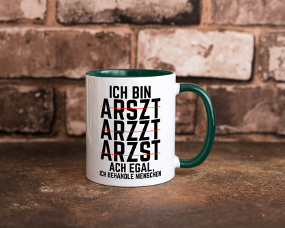 Ich bin Arzt | Rechtschreibung Klinik lustiger Spruch lustig Humor Geschenkidee