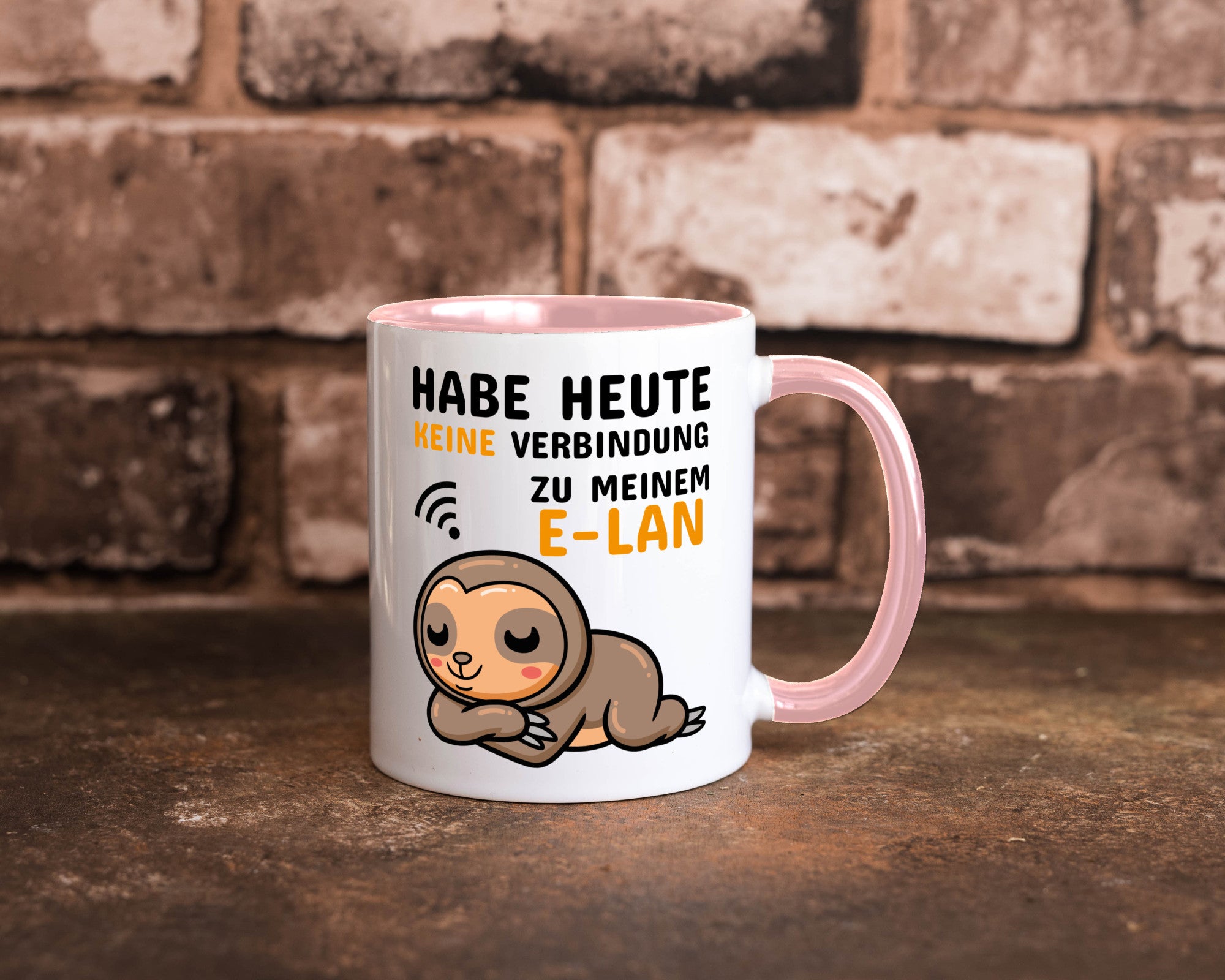 Keine Verbindung lustig Humor Geschenkidee Geschenk Tasse