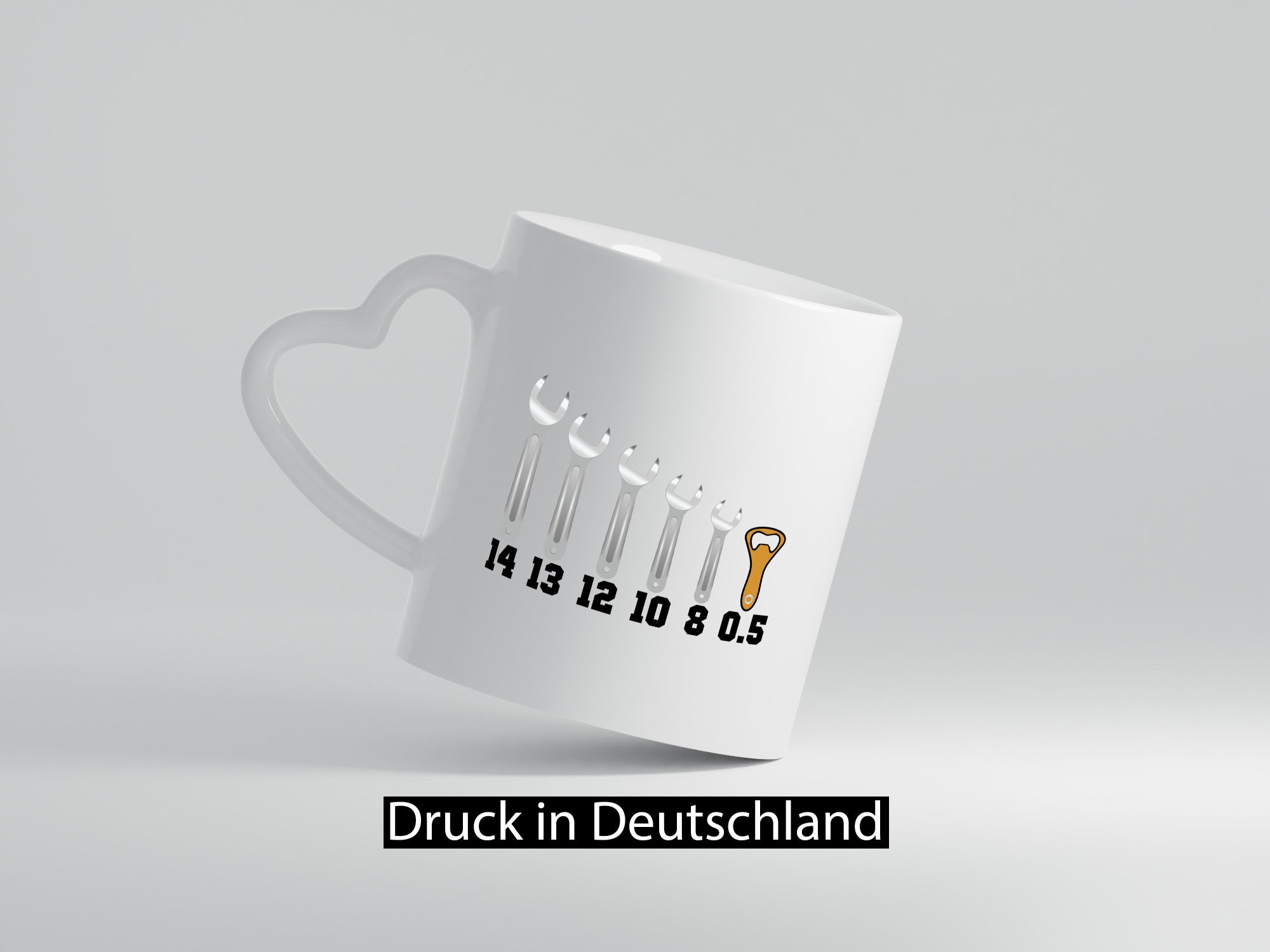 Bierliebhaber | Biertrinker Werkzeug Bieröffner Geschenkidee Humor Tasse