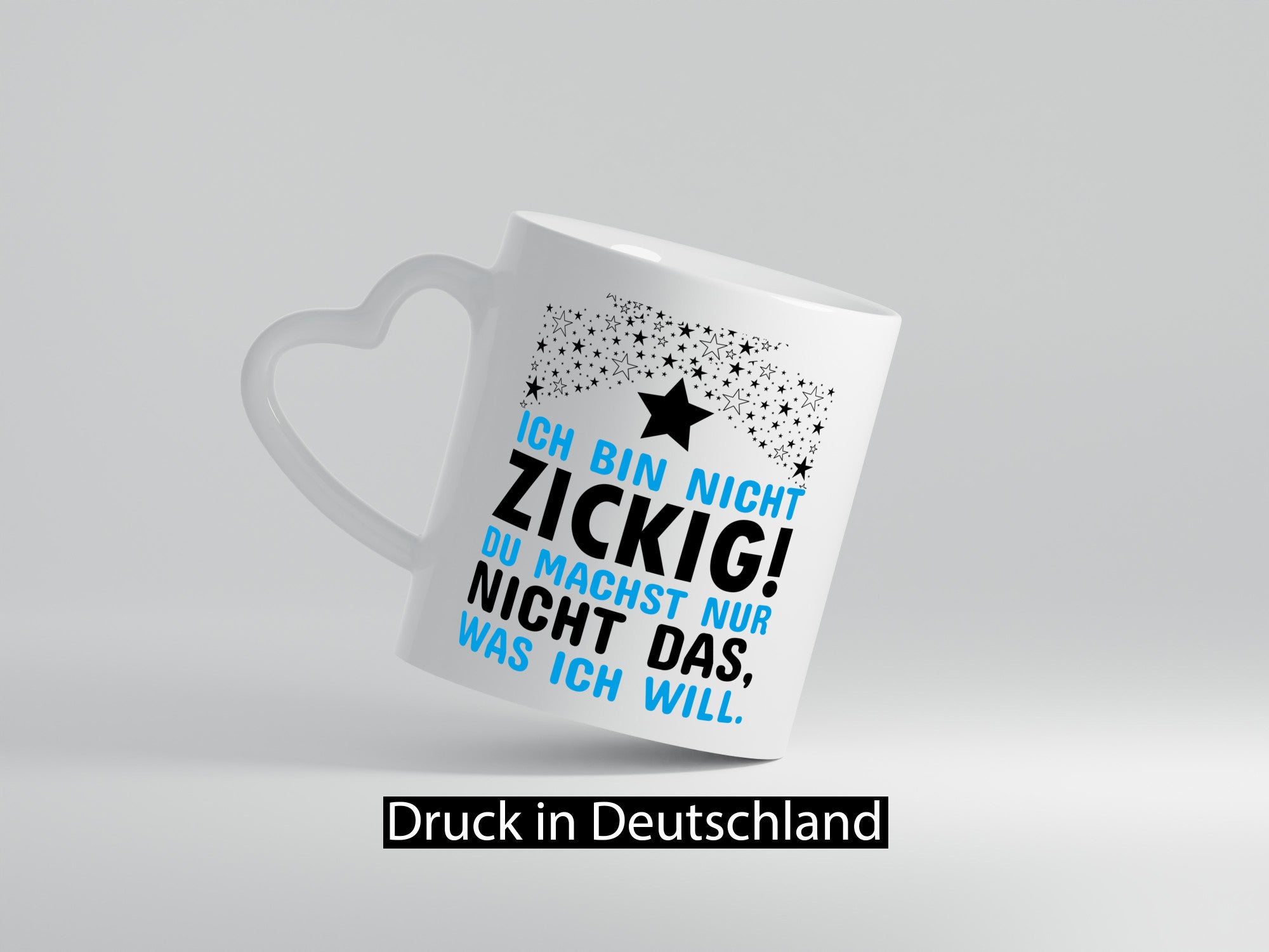 Ich bin keine Zicke lustig Humor Geschenkidee Geschenk Tasse