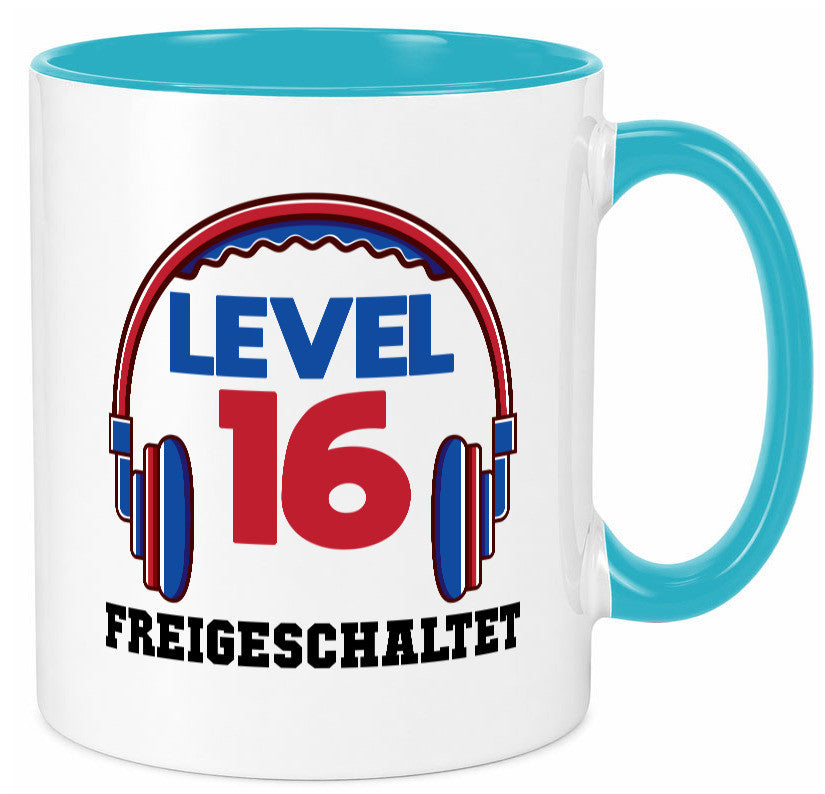 Level 16 Freigeschaltet | 16. geburtstag Gamer lustig Geschenkidee Geschenk