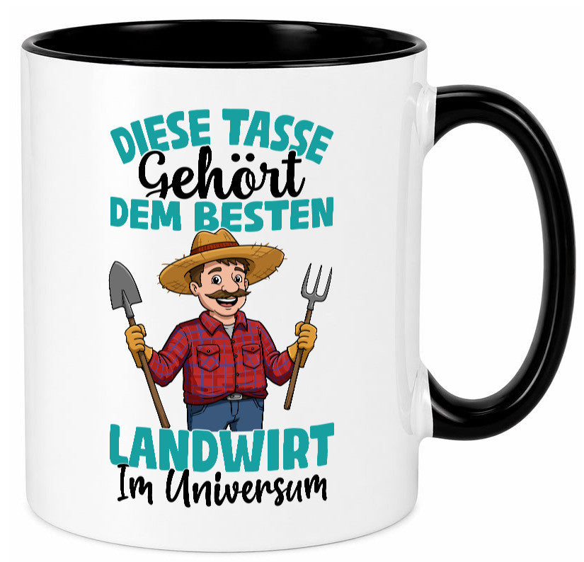 Im Universum: Landwirt | Bauer Landwirtschaft lustiger Spruch Geschenk Humor