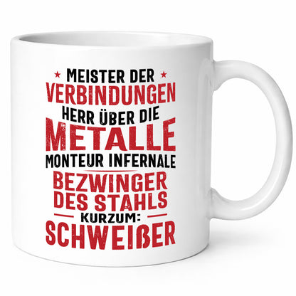 Mr. Über Die Metalle Welder | Welding Gift Idea Humor Mug