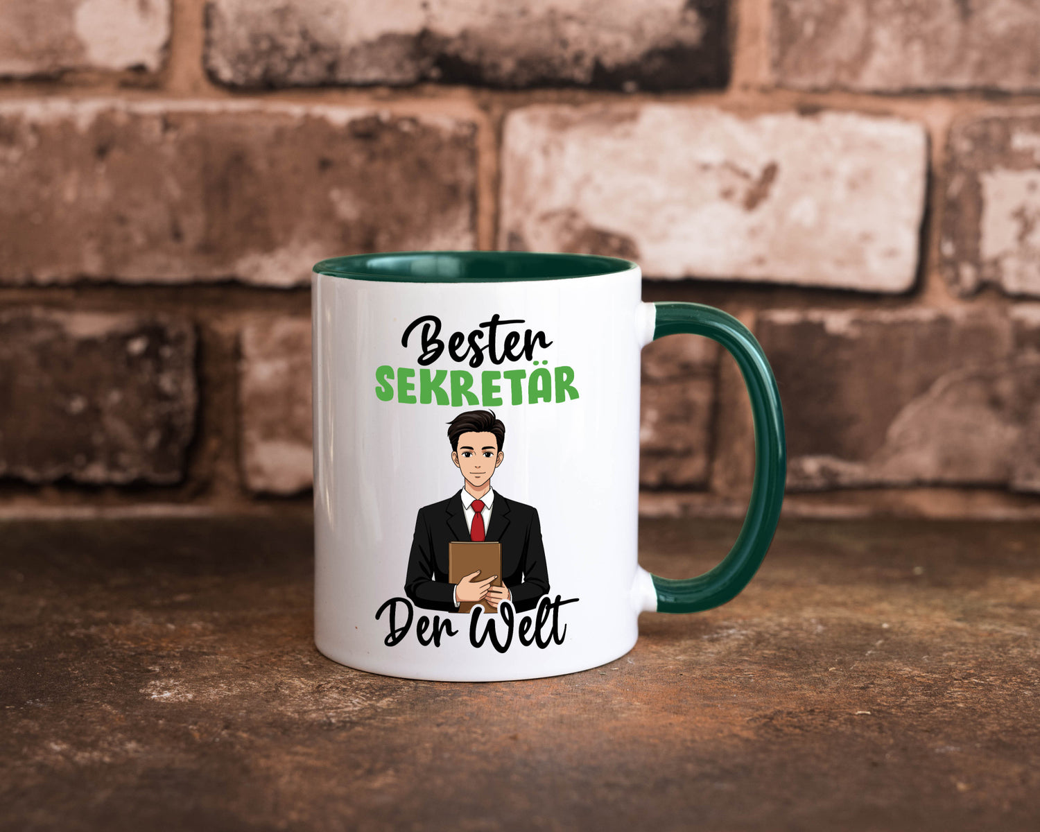 Bester Sekretär | Büro v2 lustiger Spruch Geschenk Arbeit Kollegen Tasse