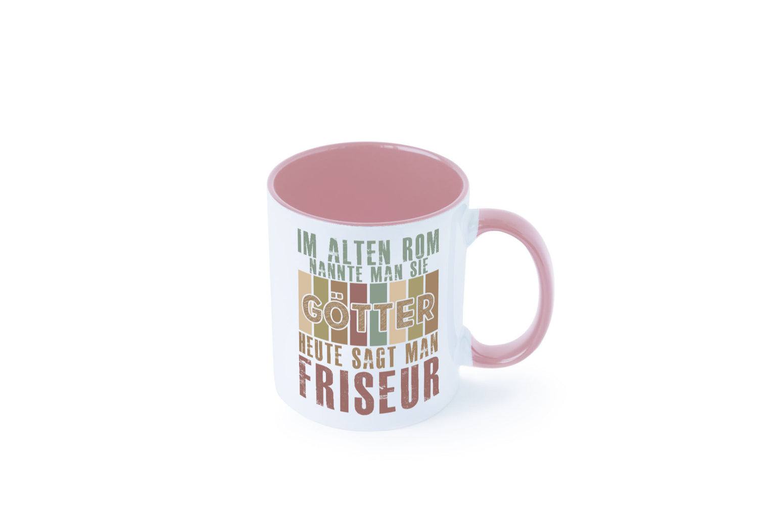 Heute sagt man: Friseur | Frisör Geschenkidee Humor Tasse