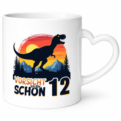 11. Geburtstag | 11 Jahre Dinosaurier v2 lustig Geschenkidee Geschenk Tasse