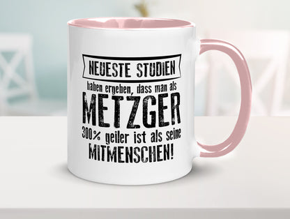 Neuste Studien: Metzger | Fleischer Metzgerei lustig Humor Geschenkidee