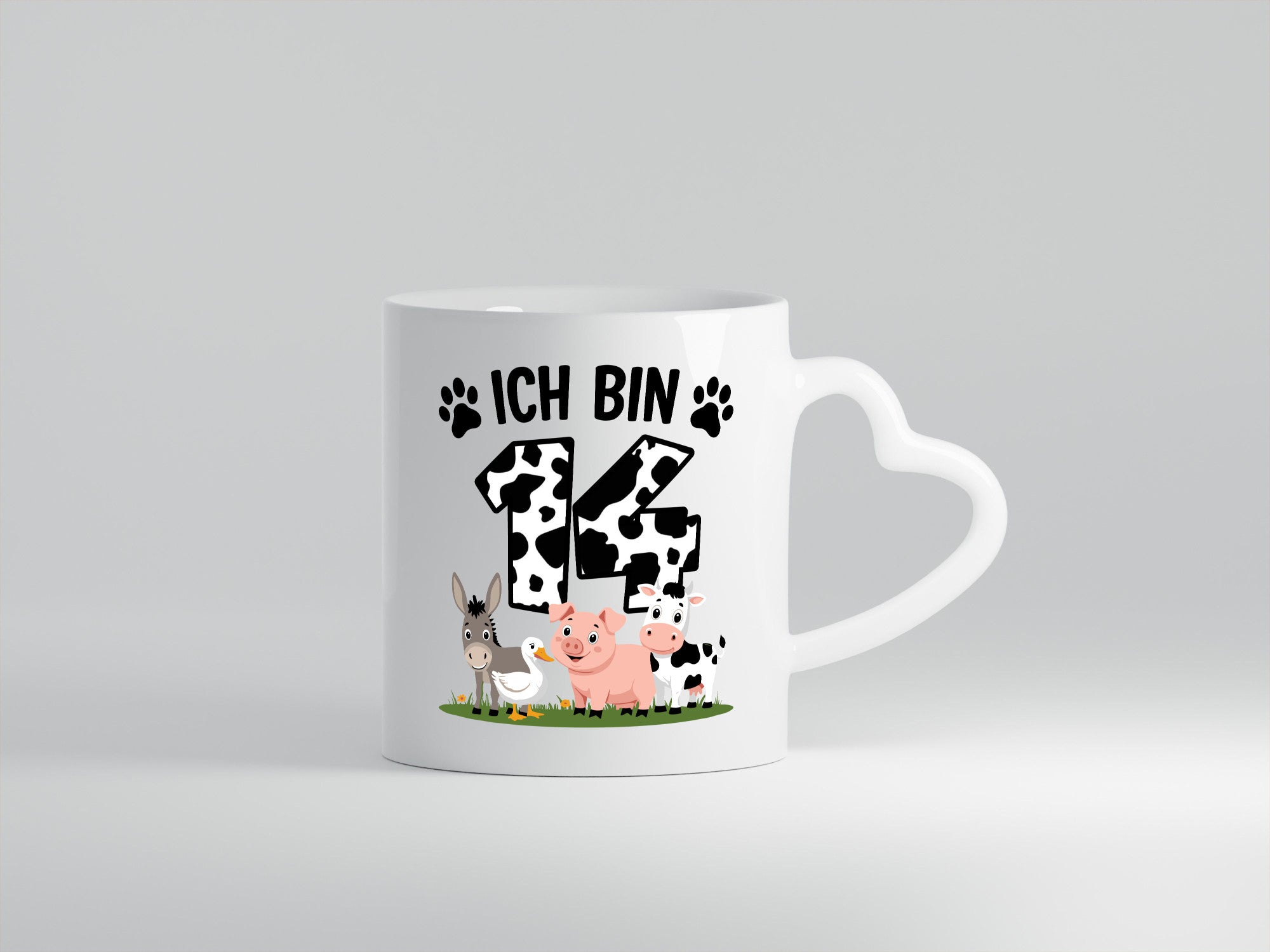 14 Geburtstag | Jahre Farmer Kind Humor Geschenkidee Tasse