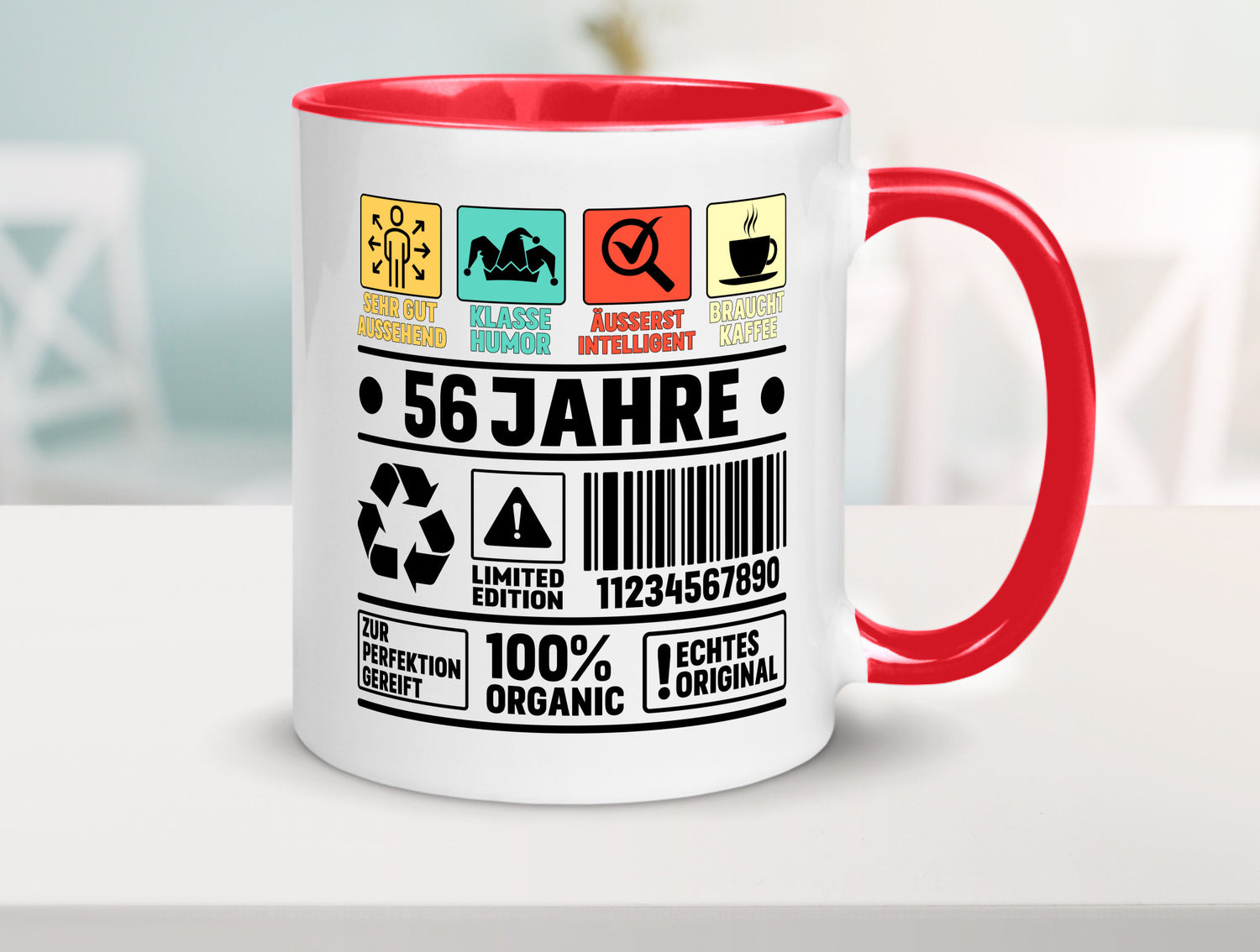 56. Geburtstag | 56 Jahre Humor Limited Edition lustiger Spruch Geschenk