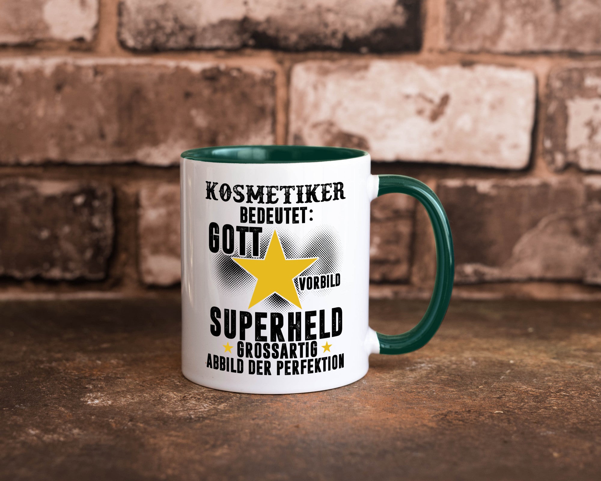 Bedeutung von Kosmetiker | Kosmetik Stylist Visagist Geschenkidee Humor Tasse