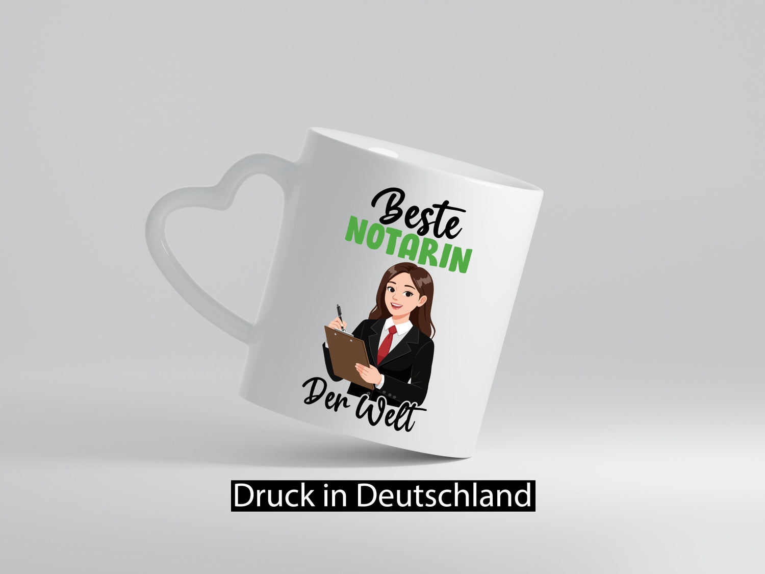 Beste Notarin | Juristin v2 lustig Humor Geschenkidee Geschenk Tasse