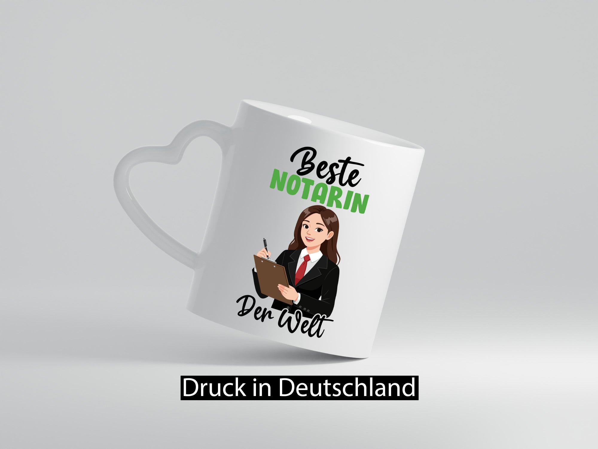 Beste Notarin | Juristin v2 lustig Humor Geschenkidee Geschenk Tasse