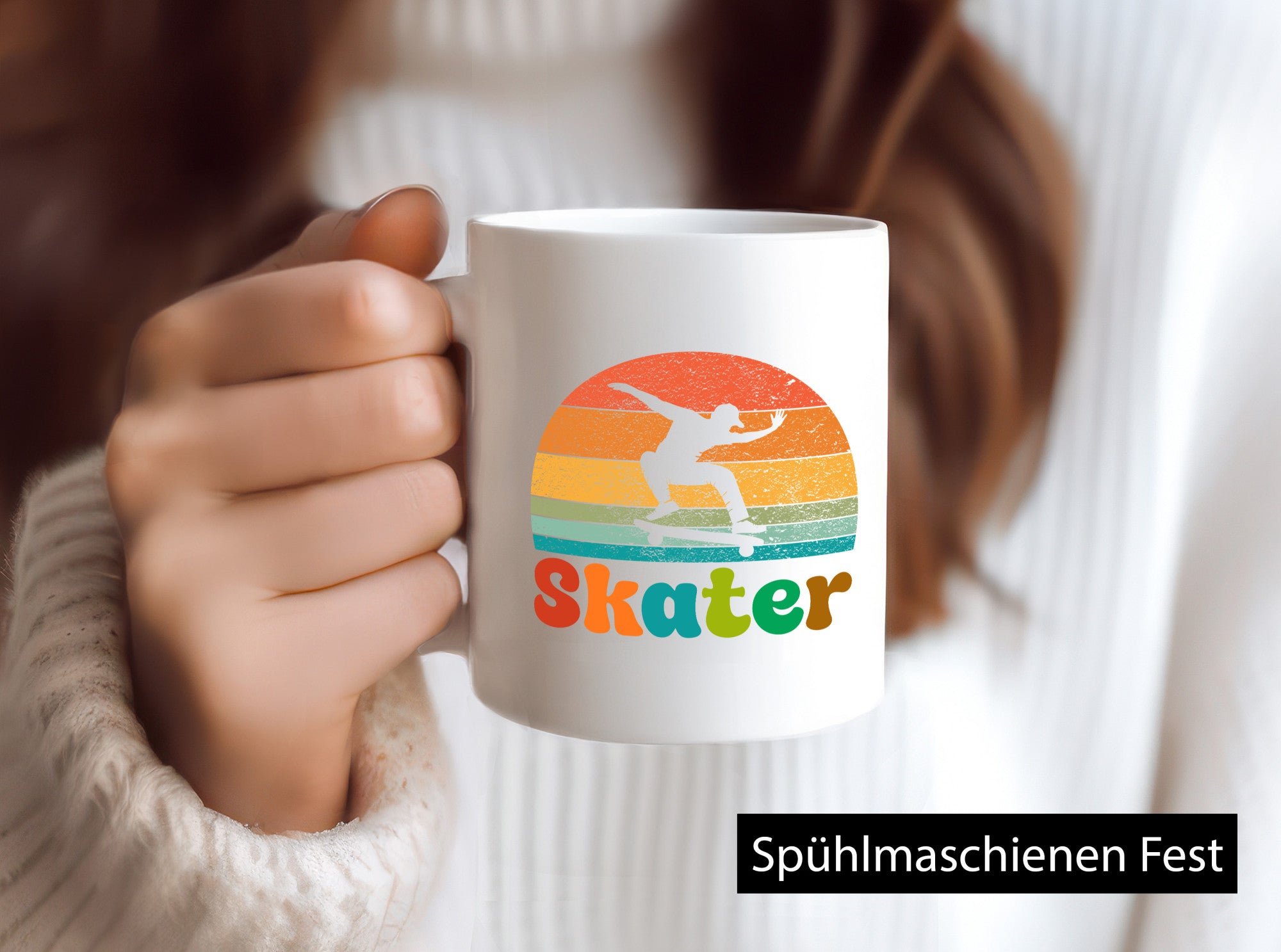 Skater | Retro Skateboarding Skateboard Geschenk Humor Geschenkidee lustiger