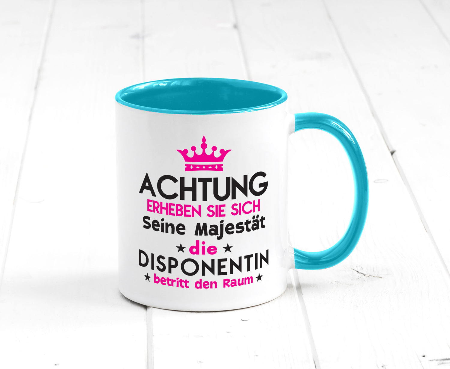 Seine Majestät Disponentin | Zuteilerin Geschenk Humor Geschenkidee lustiger