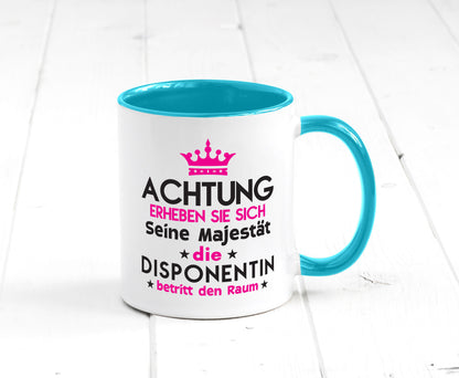 Seine Majestät Disponentin | Zuteilerin Geschenk Humor Geschenkidee lustiger