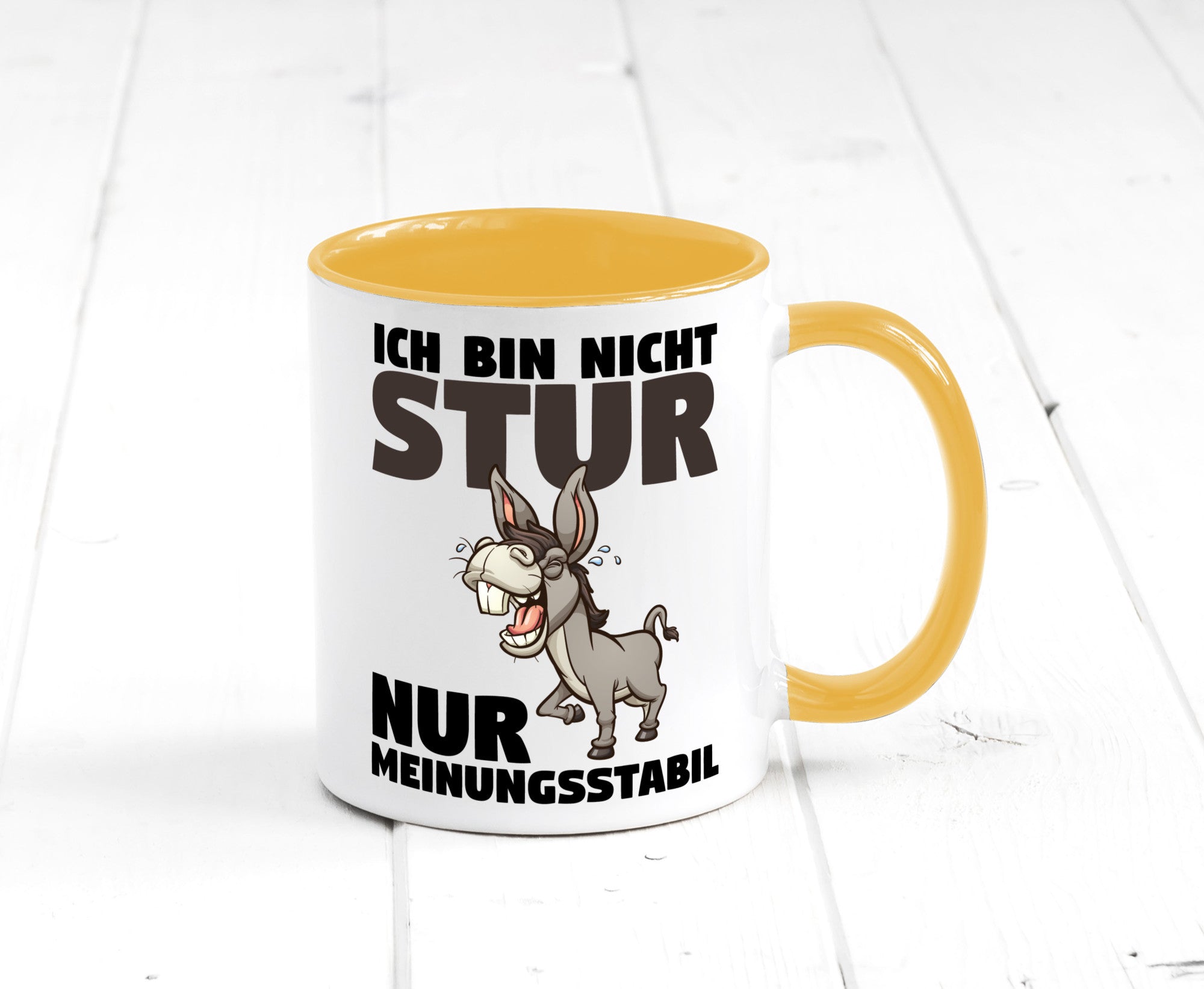 Sturer Esel | Sturkopf Tasse Dickkopf Spruch Humor lustiger Geschenk