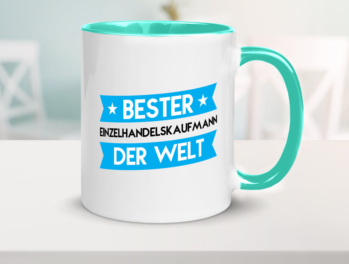 Bester Einzelhandelskaufmann | Einzelhandel Geschenk Humor Geschenkidee Tasse
