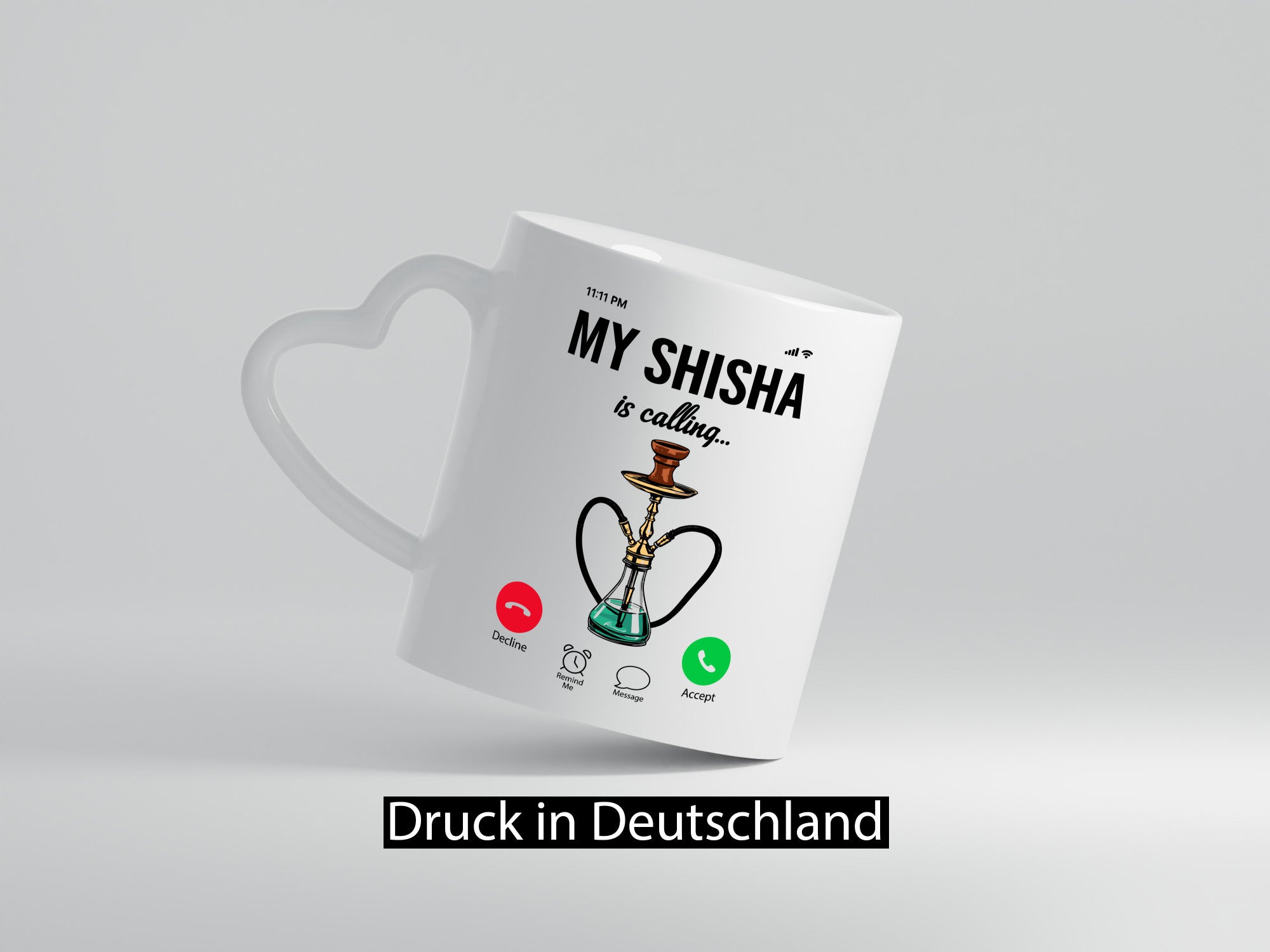 Sisha ruft an | Shisha Shishaliebhaber lustiger Spruch Geschenk Humor