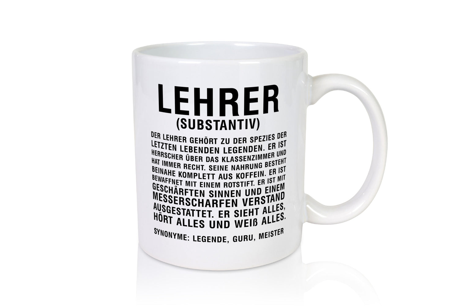 Lehrer | Definition Kollege Mitarbeiter Geschenkidee Arbeit Kollegen Büro Humor