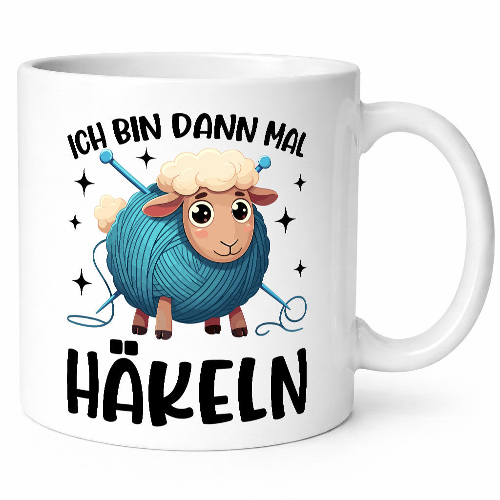 Ich bin dann mal Häckeln | Stricken Häkeln lustig Humor Geschenkidee Geschenk