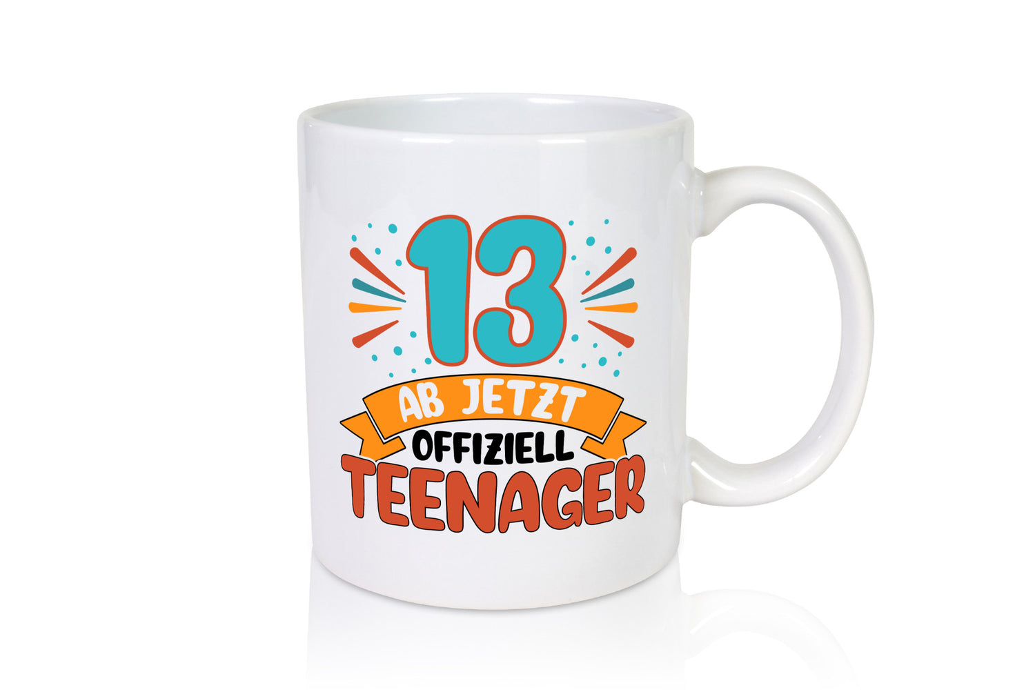 13. Geburtstag | Mädchen Tasse Teenager Spruch vl3 lustig Geschenkidee Geschenk