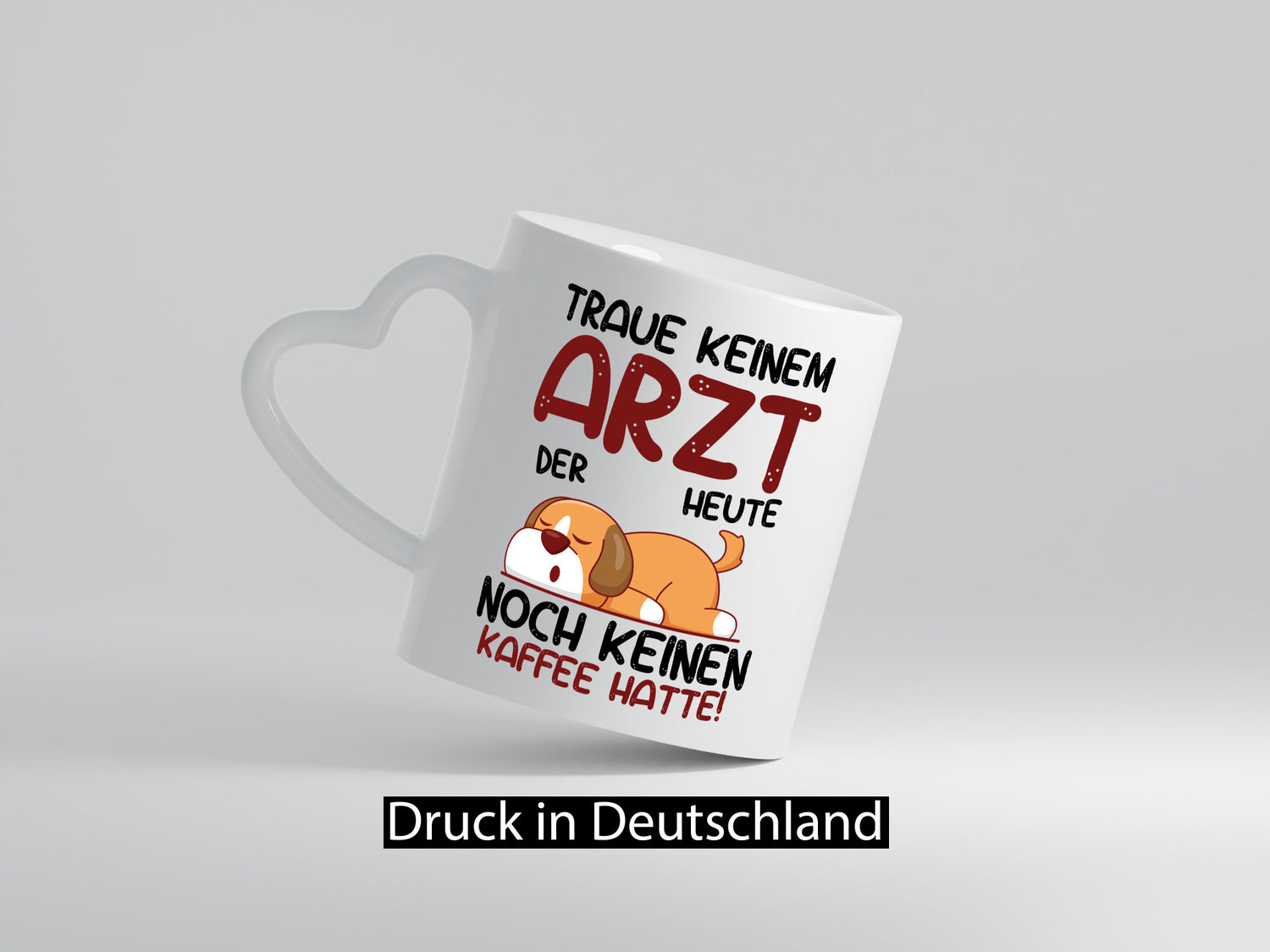 Traue keinem Arzt | Medizin Doktor Facharzt Humor Geschenkidee Tasse