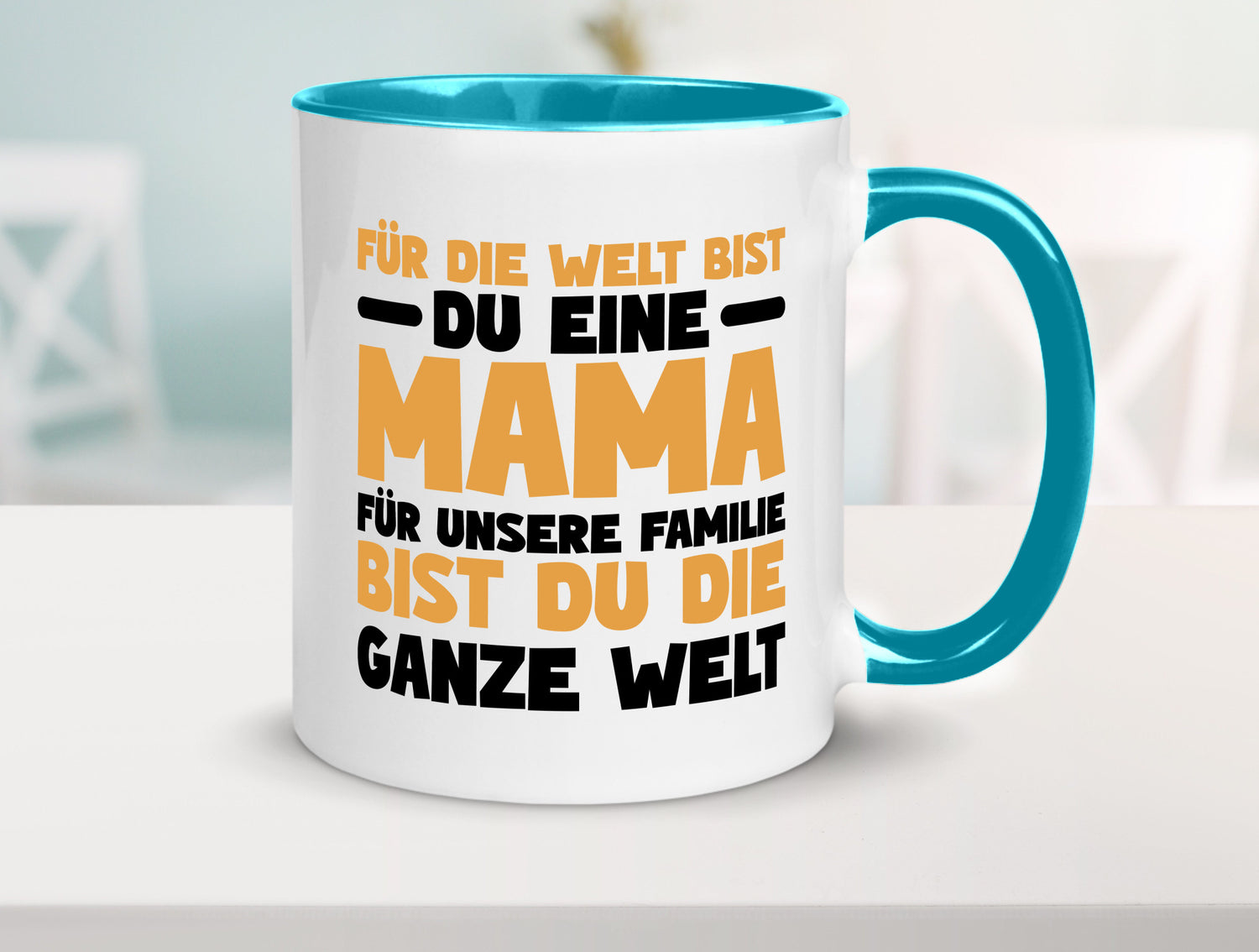 Beste mama der Welt vl8 lustig Familie Geschenkidee Geschenk Tasse