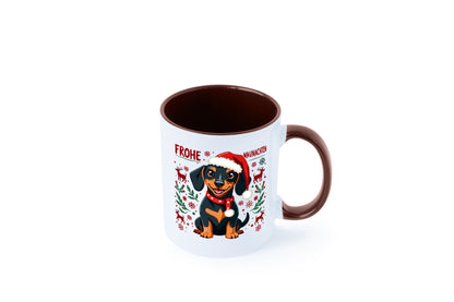Frohe Waunachten | Ugly Christmas Weihnachtshund v2 Humor Tierliebhaber