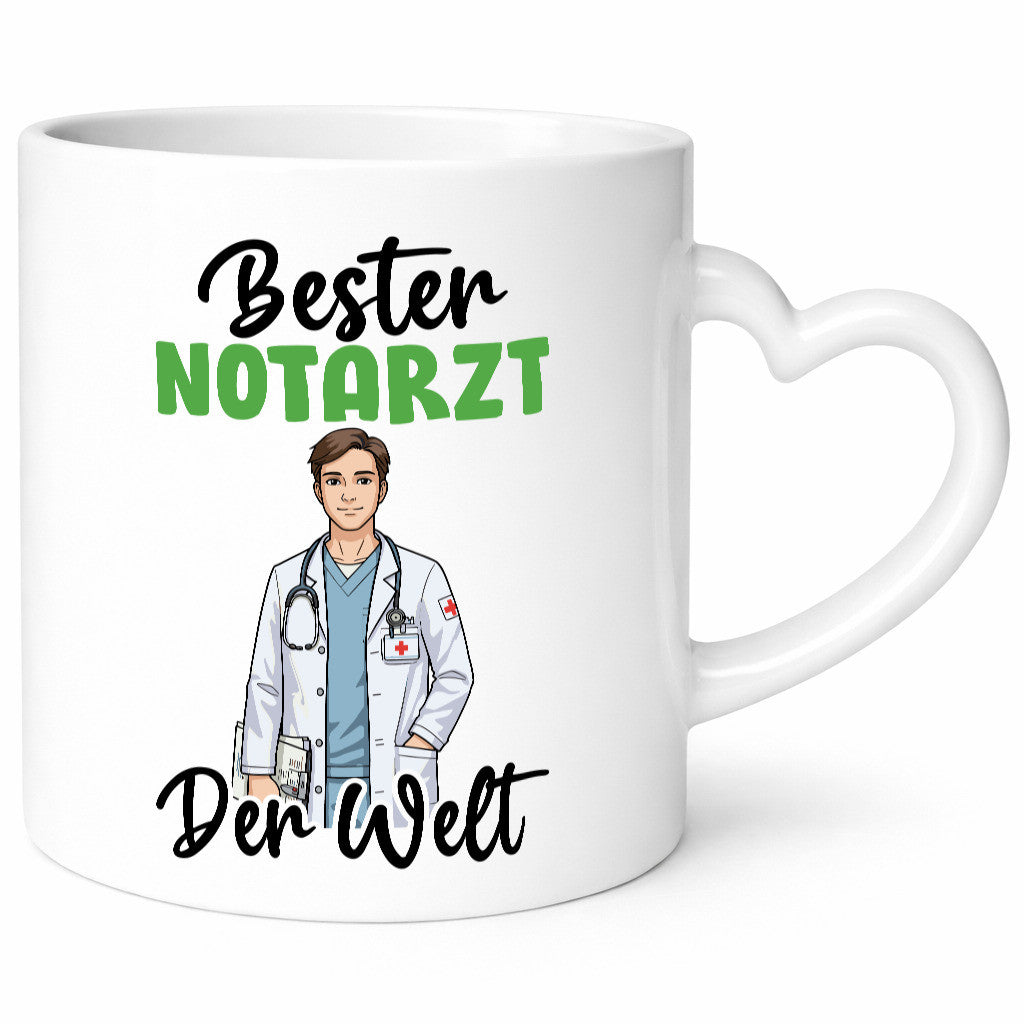 Bester Notarzt | Arzt v2 Humor Geschenkidee Tasse