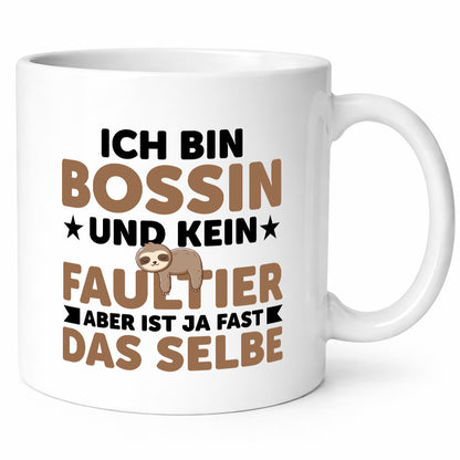 Ich bin kein Faultier: Bossin | Führungskraft Vorgesetzte lustig Tierliebhaber