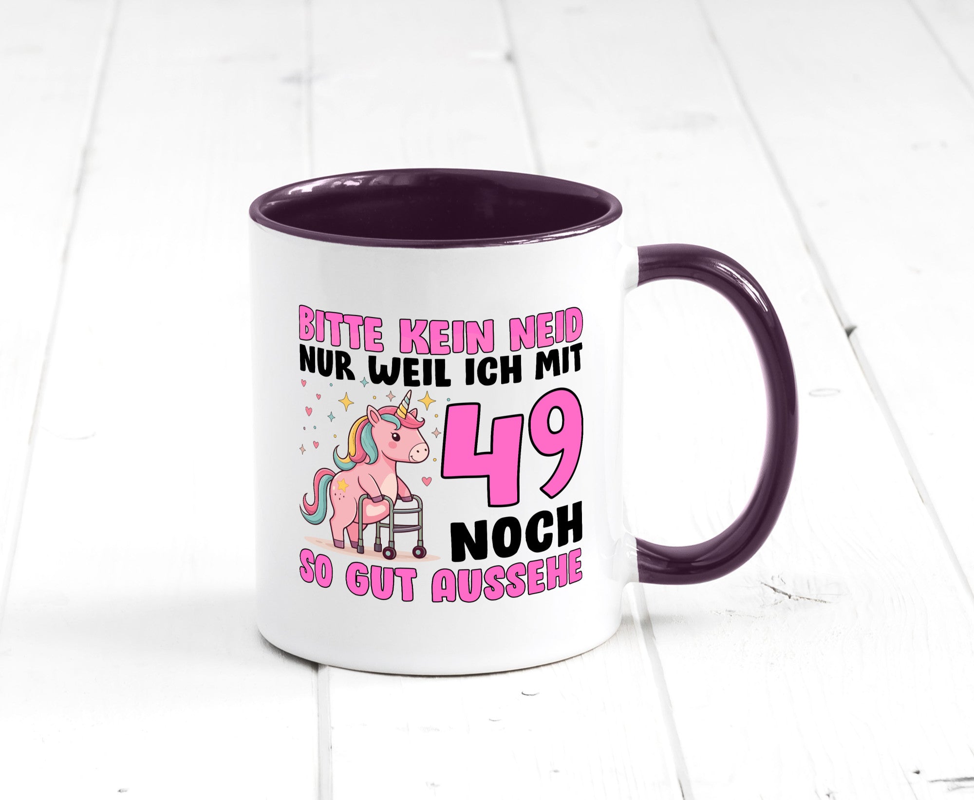 49. Geburtstag | 49 Jahre Mit noch so gut aussehen lustiger Spruch Geschenk