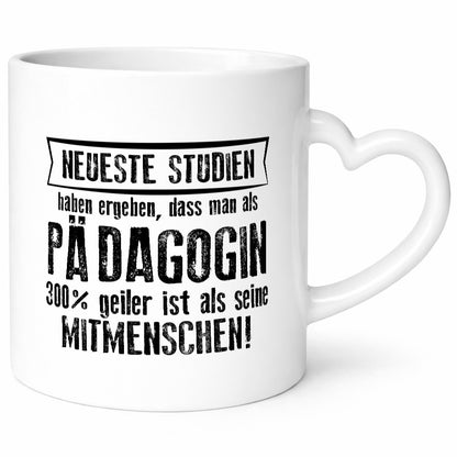 Neuste Studien: Pädagogin | Pädagogik lustig Humor Geschenkidee Geschenk Tasse