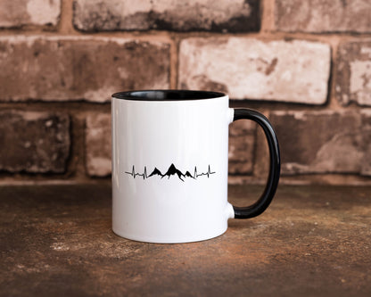 Berge Motiv | Alpen Skifahren Skiurlaub Apres Ski Geschenkidee Humor Tasse