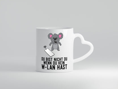 Du bist nicht | wütender Bär WLAN Computer Nerd Geschenkidee Humor Tasse