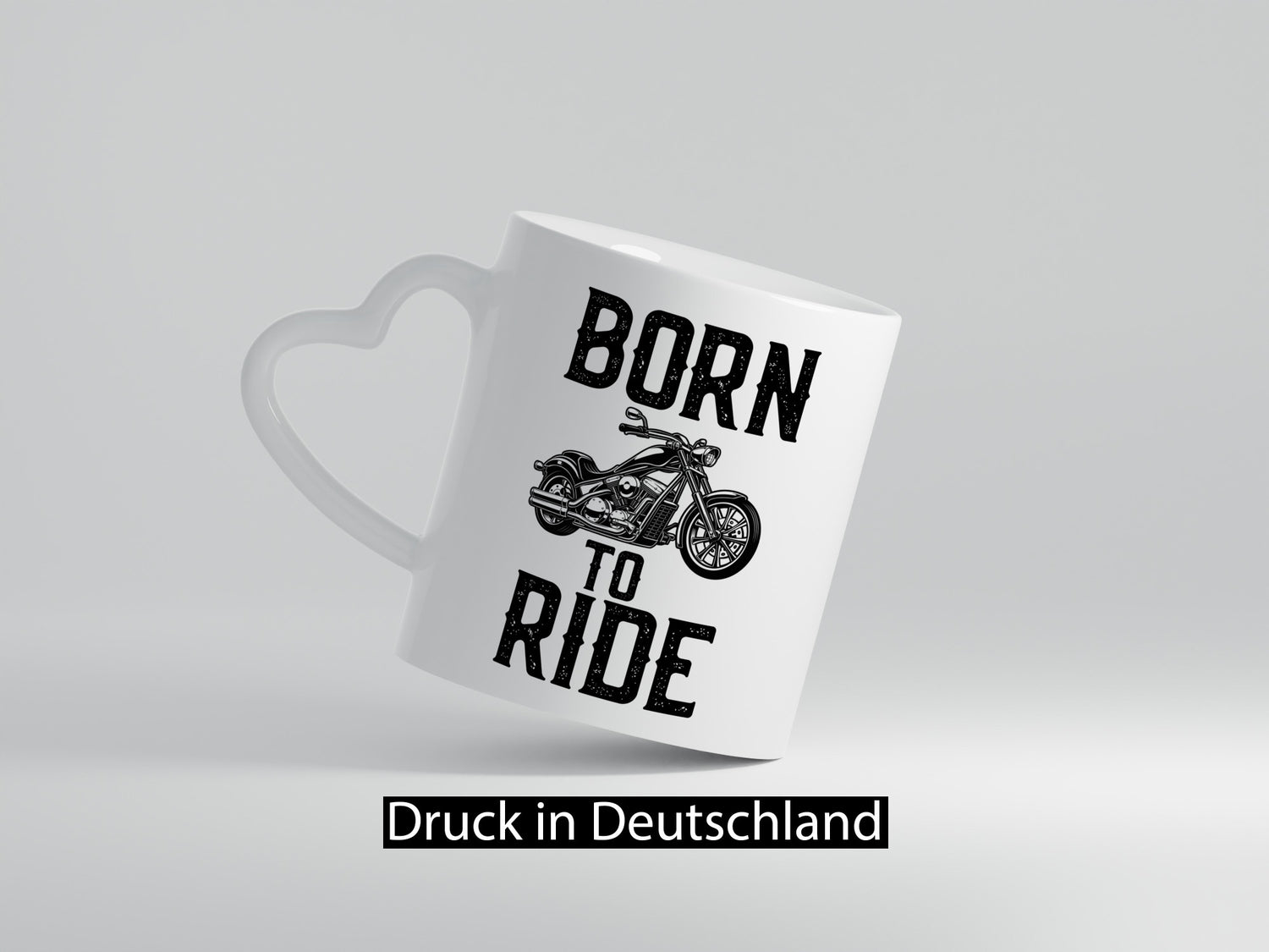 Born to ride | Biker Tasse Motorradfahrer Motorrad lustiger Spruch Geschenk