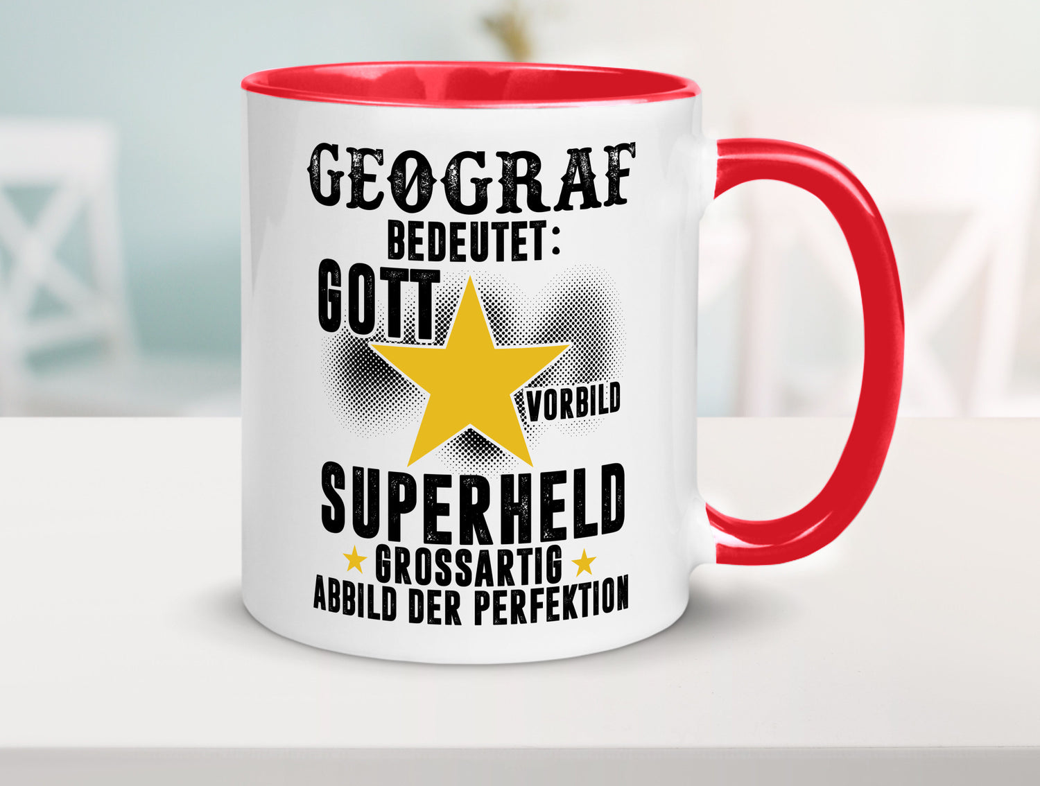 Bedeutung von Geograf | Geografie lustiger Spruch Geschenk Humor Geschenkidee