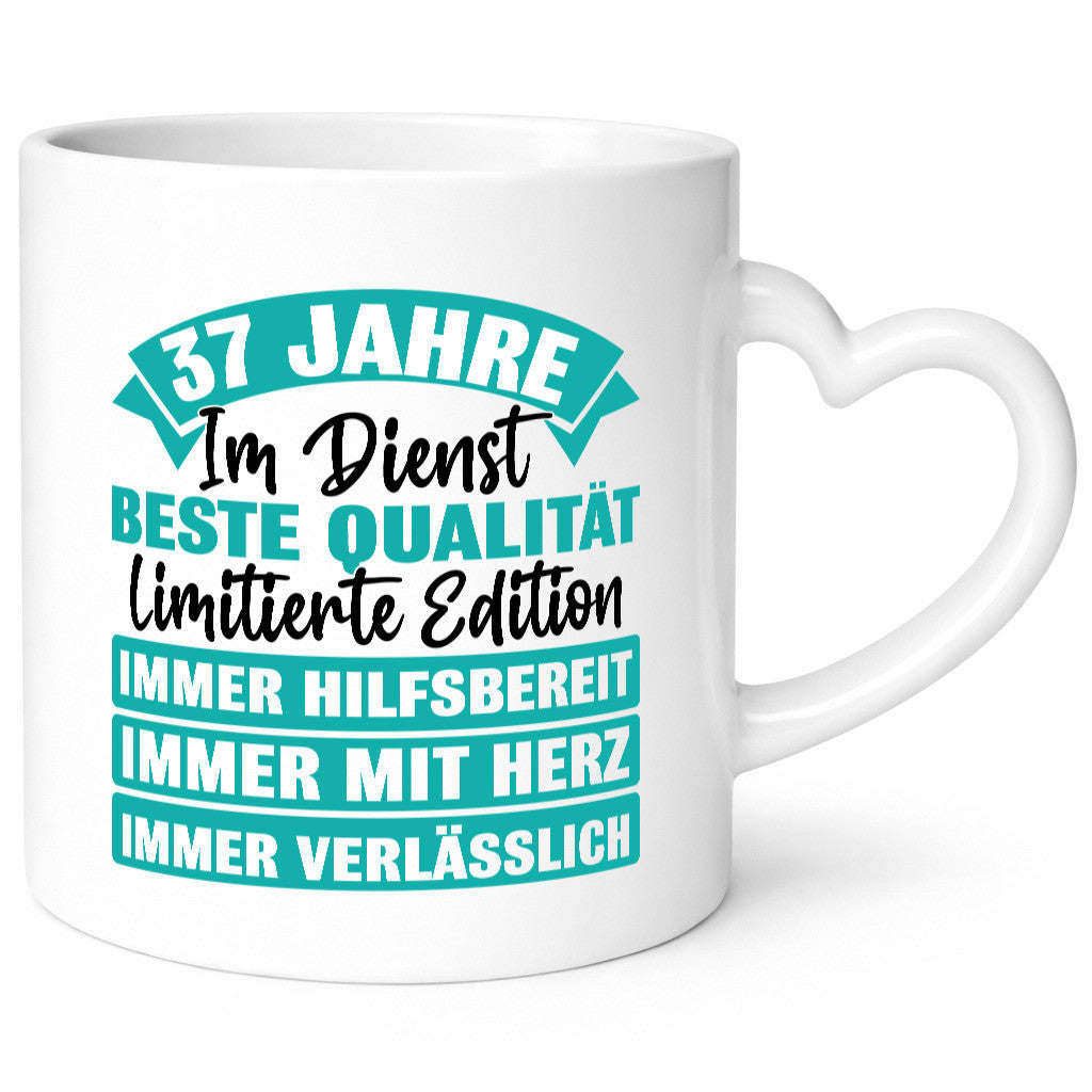 37 Jahre im Dienst | Jubiläum Arbeit Geschenk Kollegen Büro lustiger Spruch