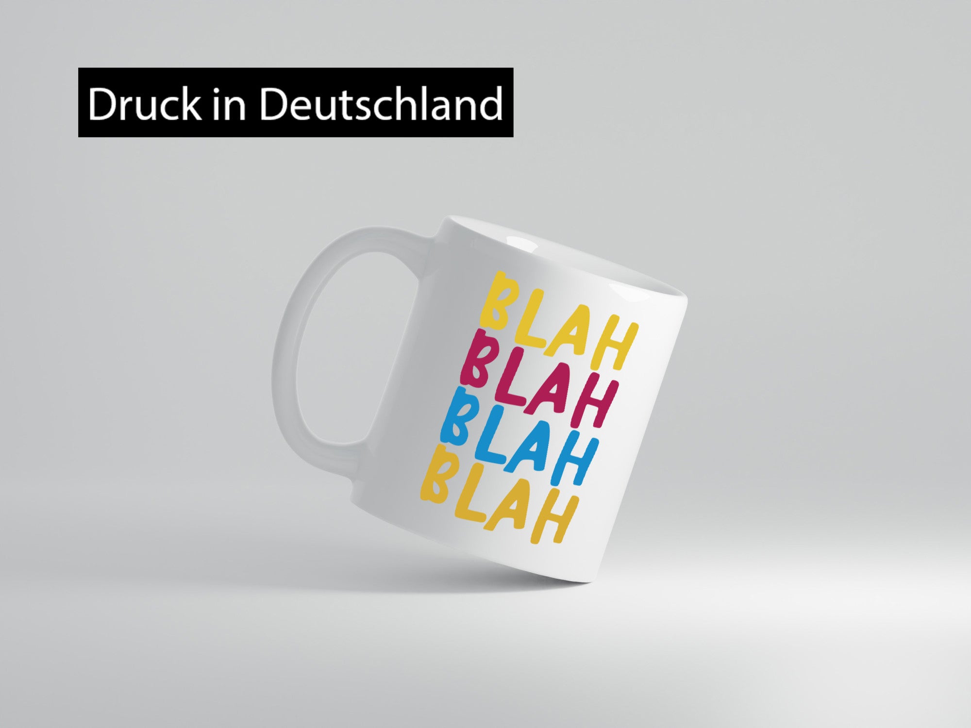 Blah | Bla Labern Lasse reden Spruch Humor Geschenkidee Tasse