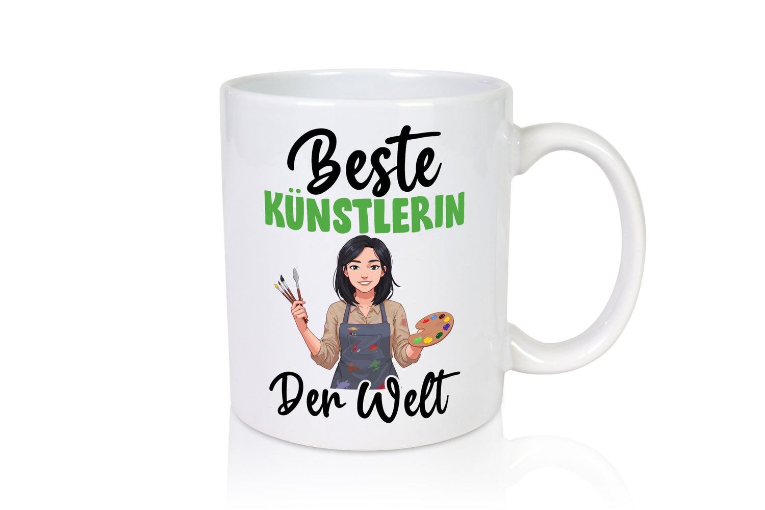 Beste Künstlerin| Kunst Geschenk Humor Geschenkidee lustiger Spruch Tasse