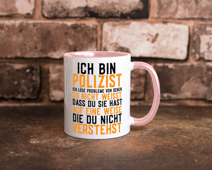 Ich bin Polizist | Polizei Beruf Job lustiger Spruch Geschenk Arbeit Kollegen
