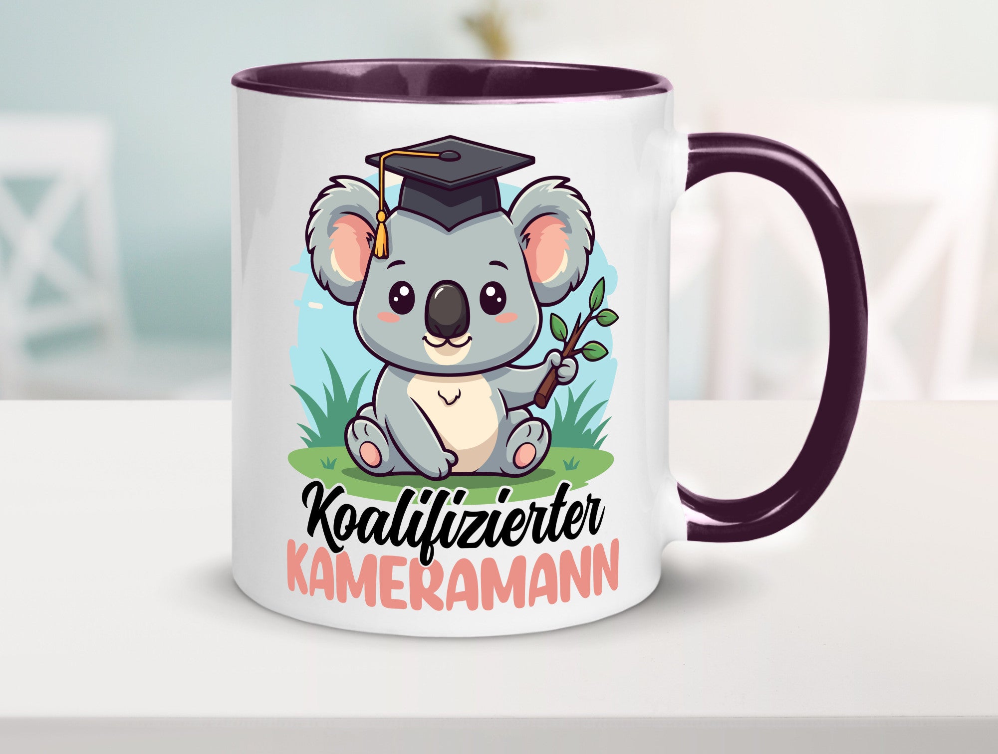 Koalifizierter Kameramann | Kamera lustiger Spruch Geschenk Humor Geschenkidee