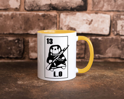 13 L.O lustiger Spruch Geschenk Humor Geschenkidee Tasse