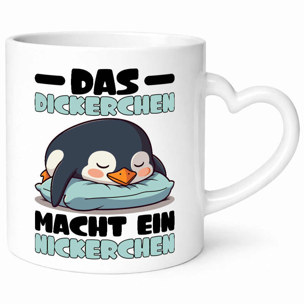 Der Dicke macht ein Nickerchen | Pinguin schläft v2 lustig Humor