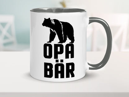 Opa Bär | Großvater Enkel Freizeitpark lustiger Spruch Geschenk Familie