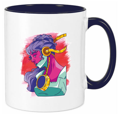 Zeichnung | Kunst Tasse Frauen Motiv cooles Design Humor Geschenkidee