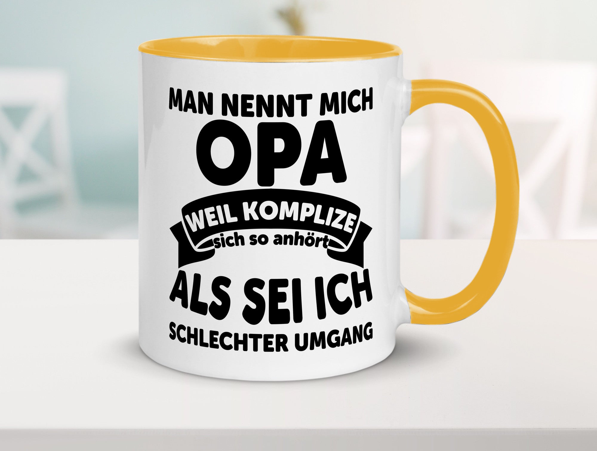 Nenn mich Opa, Komplize schlechter Umgang | Opa Witz Geschenk Familie