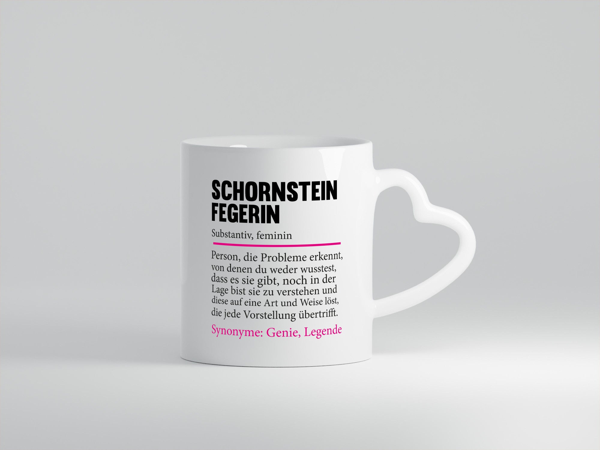 Schornsteinfegerin | Kaminkehrer Handwerk Beruf v2 Geschenkidee Arbeit Kollegen