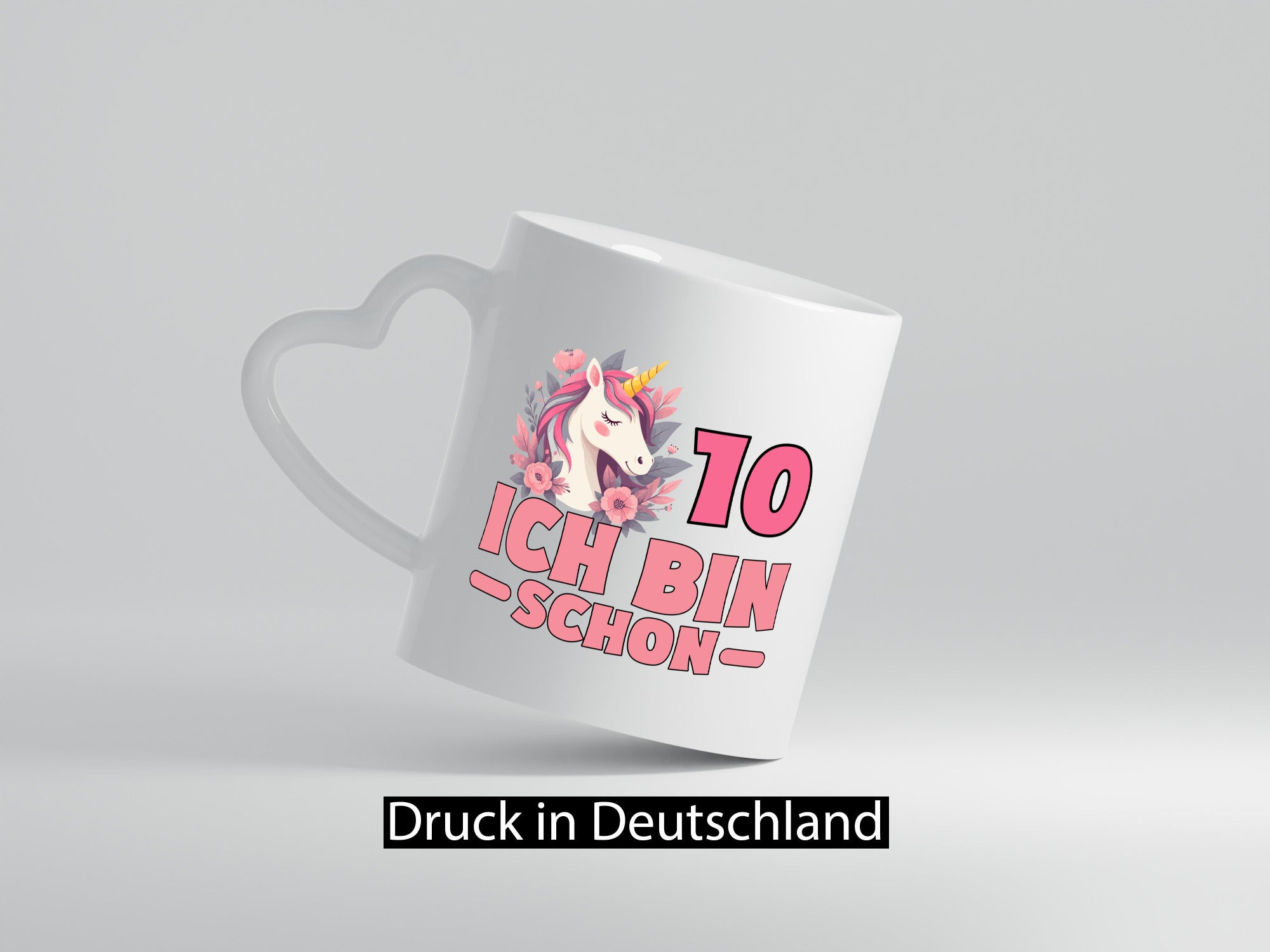 10. Geburtstag | 10 Jahre Einhorn bin schon Mädchen Humor Geschenkidee Tasse