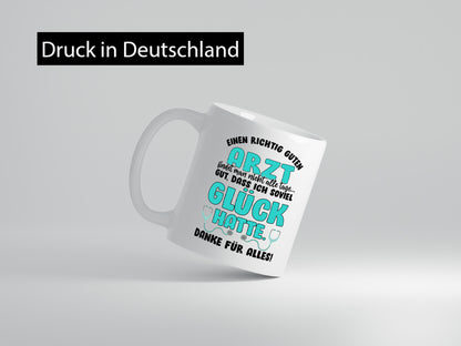 Richtig guter Arzt | Dankeschön Tasse Ärzte Spruch vl9 Humor Geschenkidee